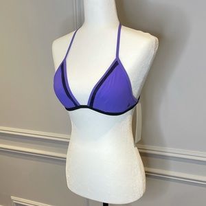 Lululemon NWT Swim triangle Bikini top purple